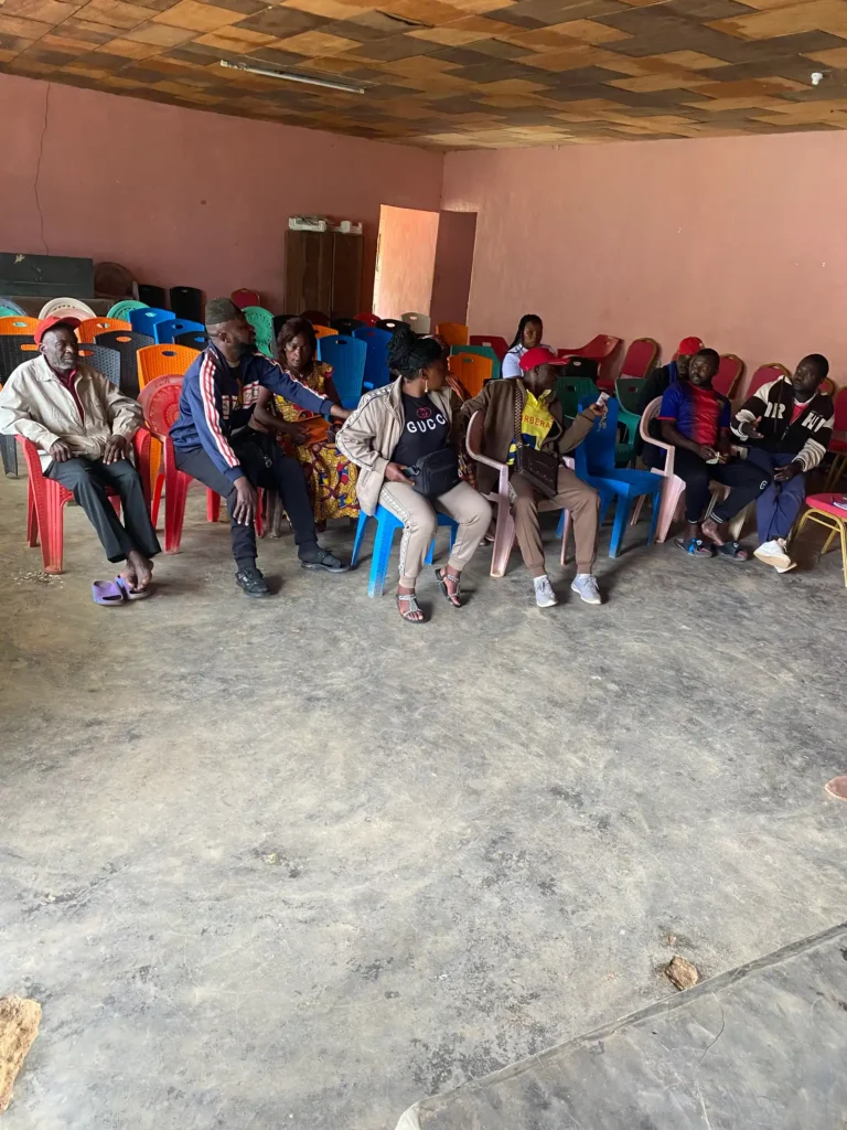 Participants seated for a training session